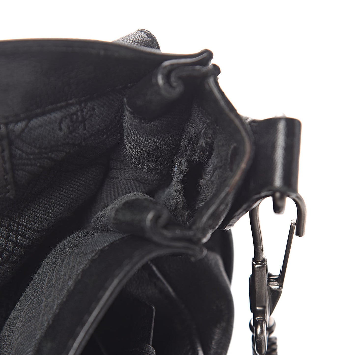 Lambskin PS1 Large Satchel Black