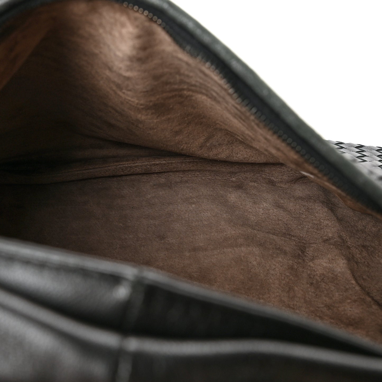 Nappa Intrecciato Large Veneta Hobo Black