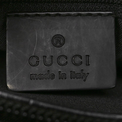 Gucci Nylon Monogram Bamboo Handle Bag Black 7 of 11