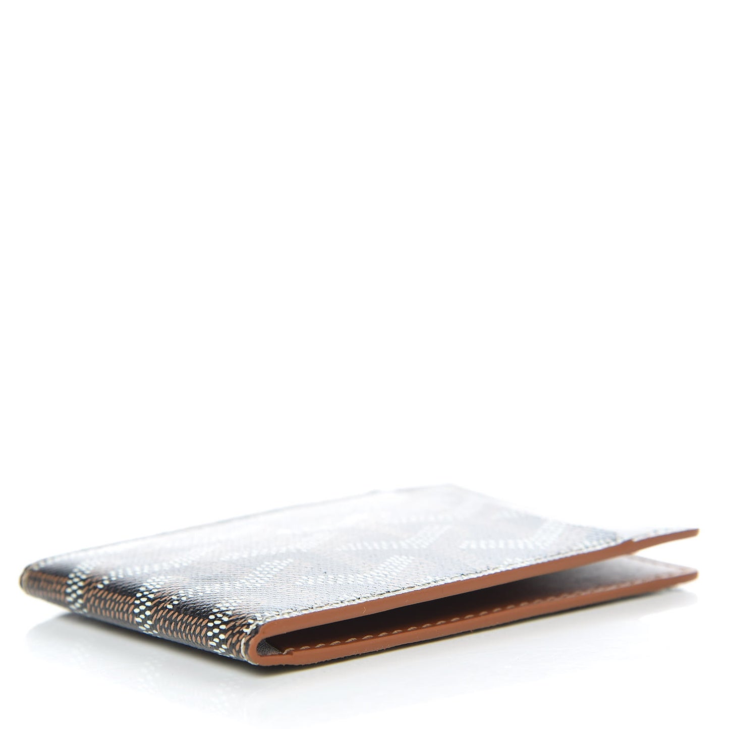 Goyardine Victoire Card Holder Insert Black Gold