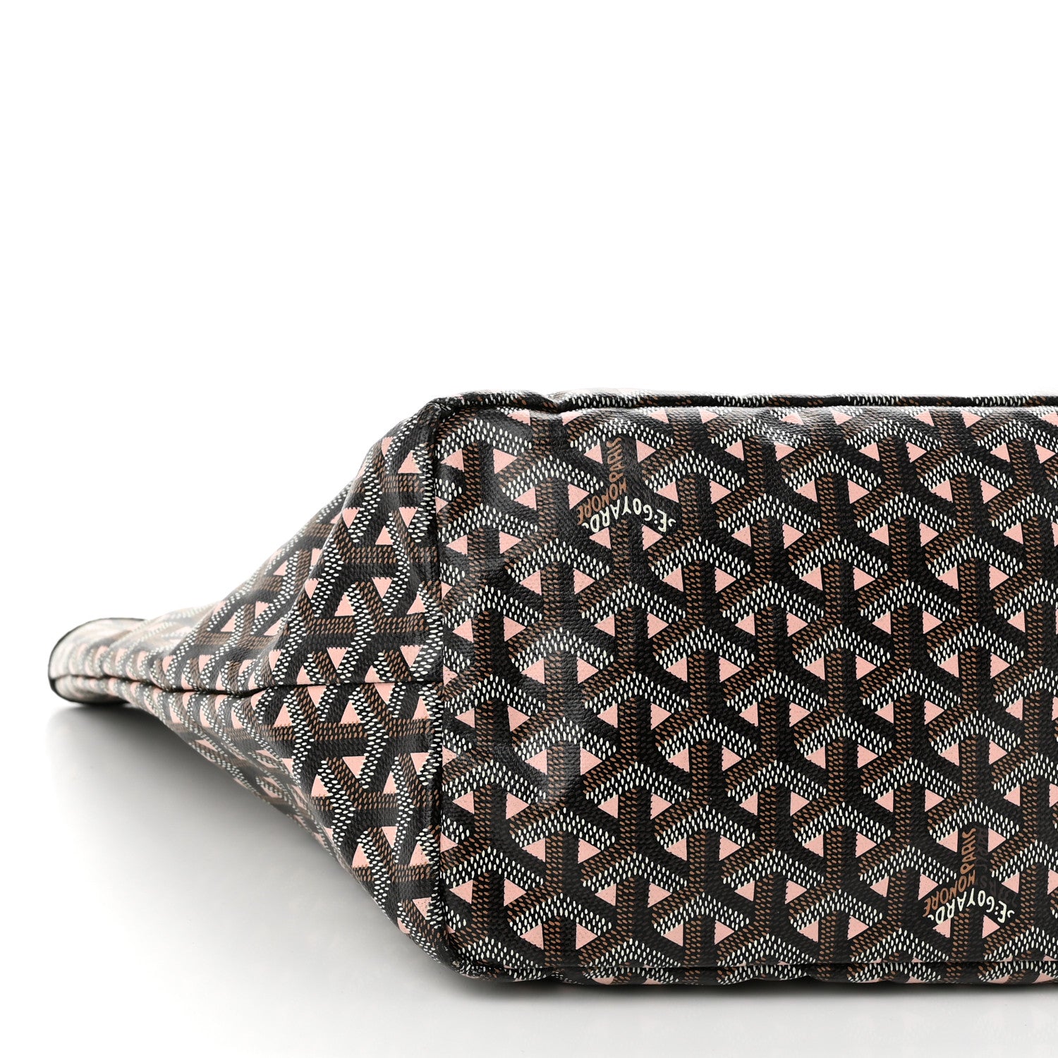 Goyard Goyardine Saint Louis Claire Voie PM Black Pink 10 of 13
