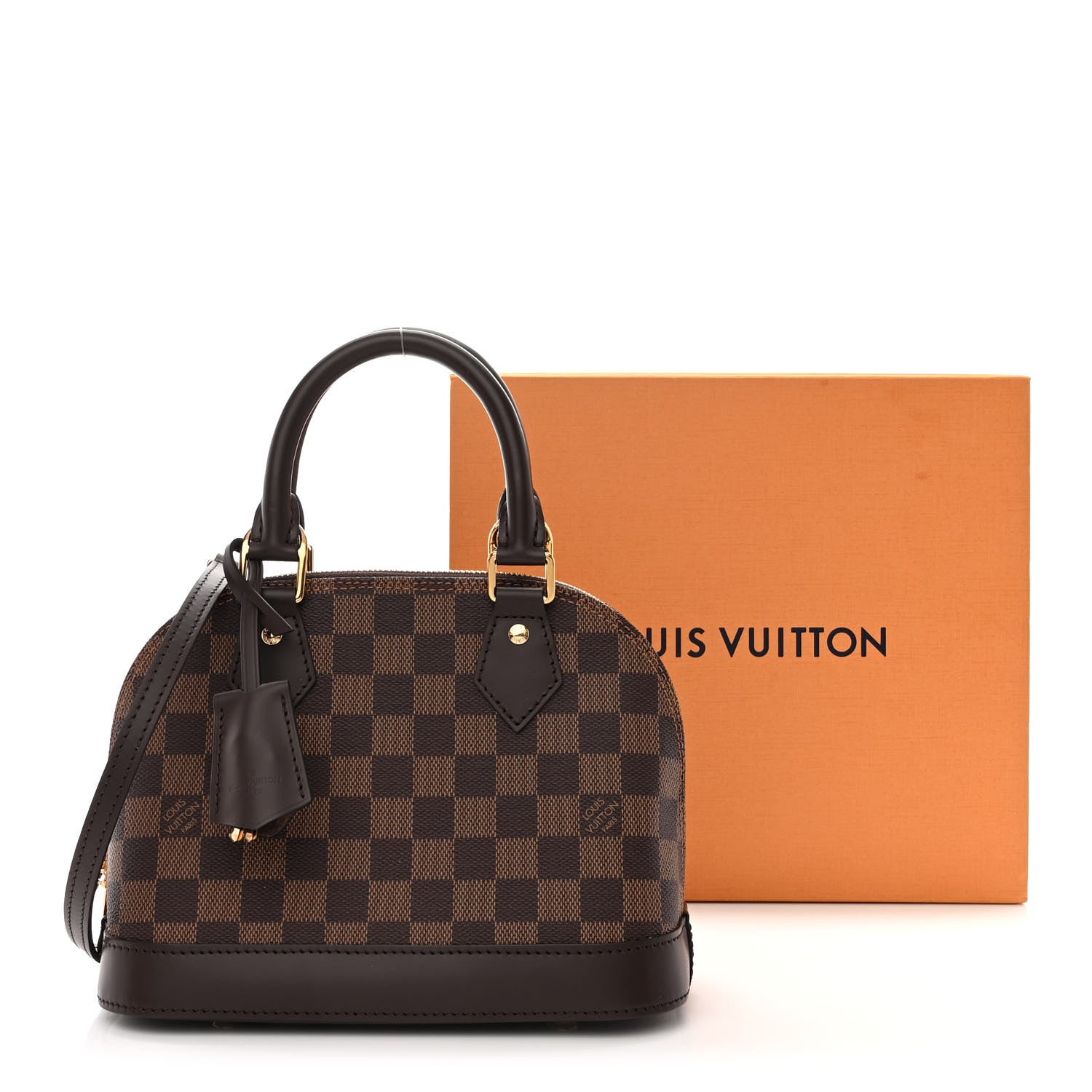 Louis Vuitton Damier Ebene Alma BB 10 of 10