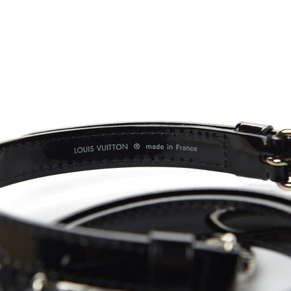 Louis Vuitton Patent 16mm Adjustable Shoulder Strap Black 3 of 4