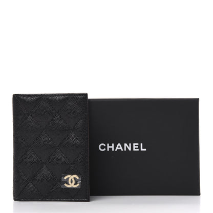 Chanel Caviar Quilted Card Holder Wallet Black 8 of 8