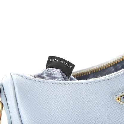 Prada Saffiano Mini Shoulder Bag Astrale 9 of 11