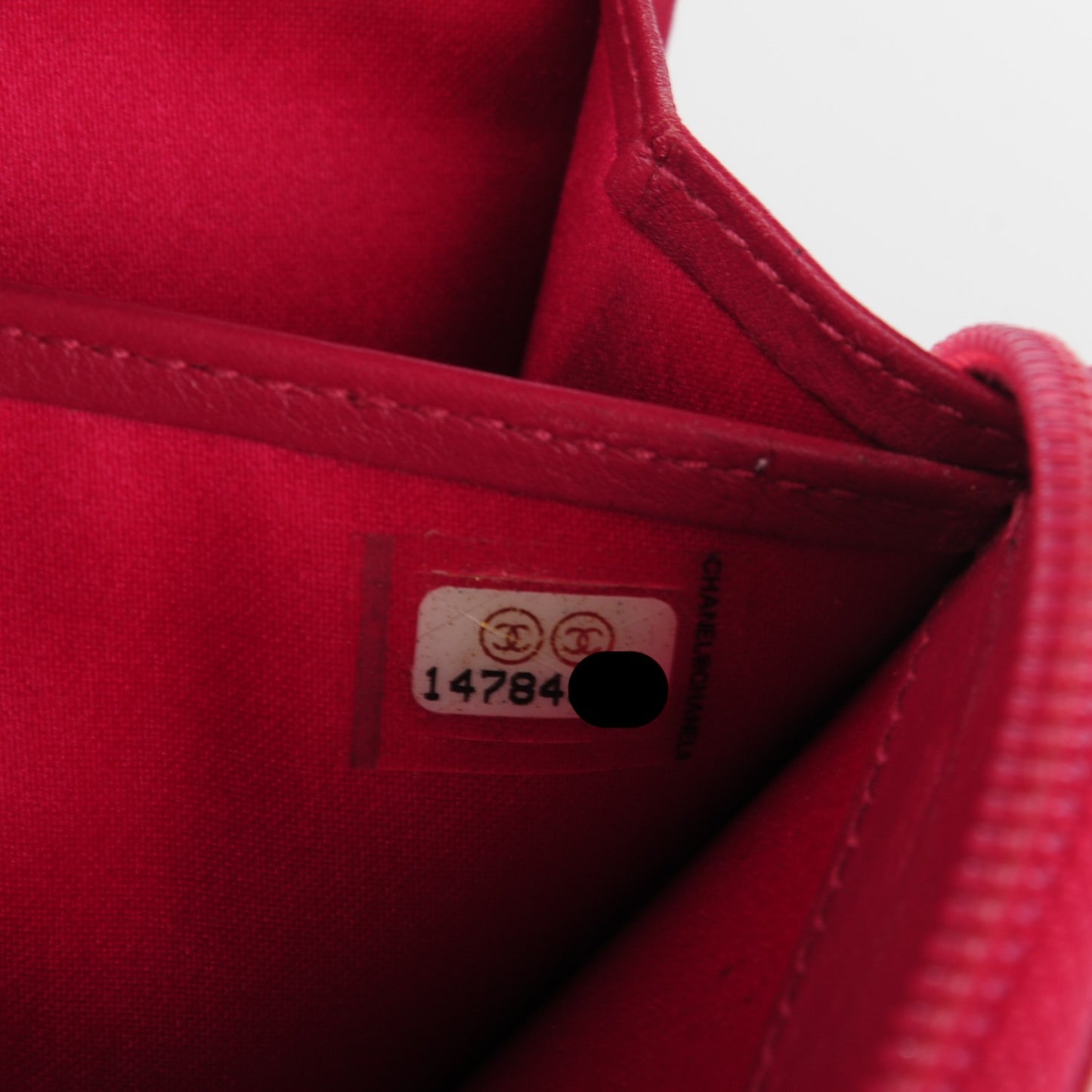 Patent Camellia Embossed Large Gusset Zip Around Wallet Pink