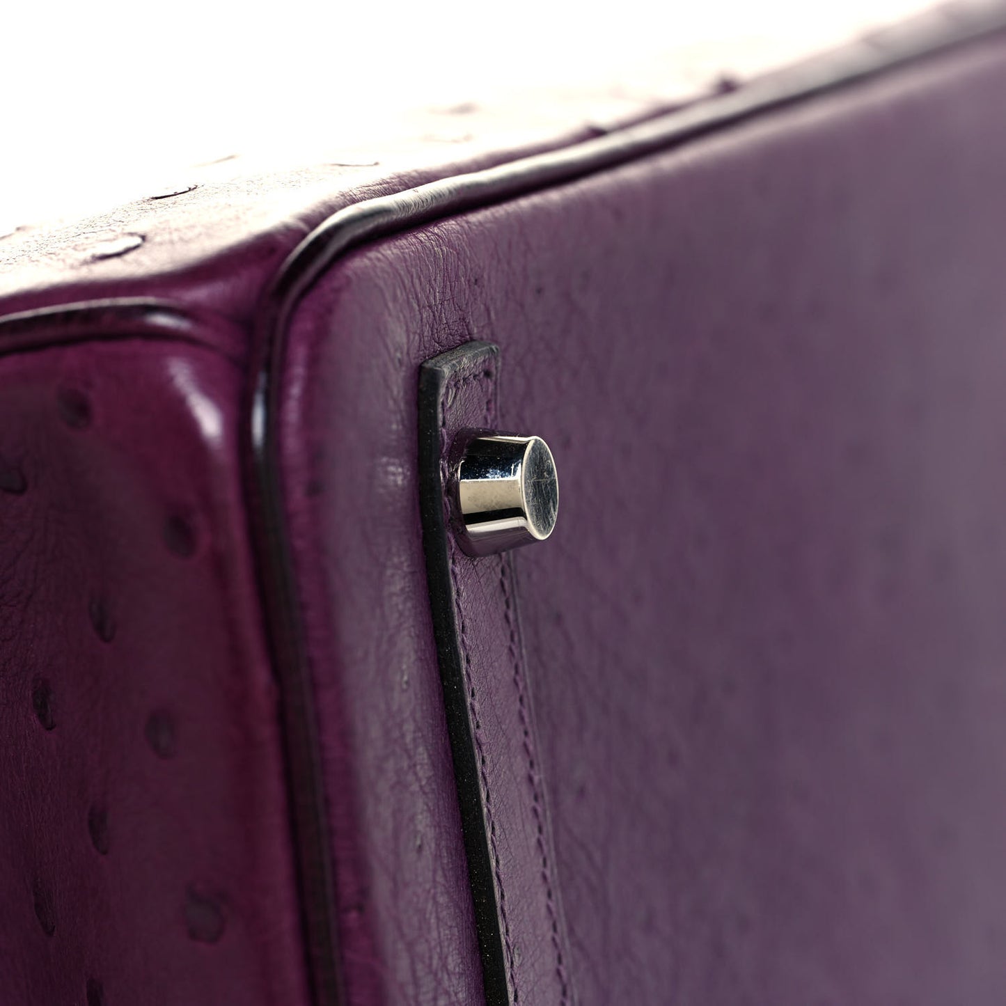 Ostrich Birkin 30 Violine