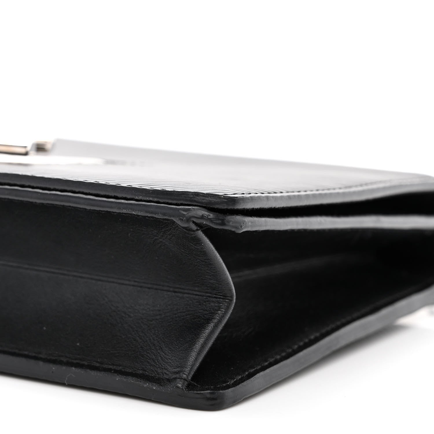 Louis Vuitton Epi Twist Belt Chain Wallet Black 9 of 10