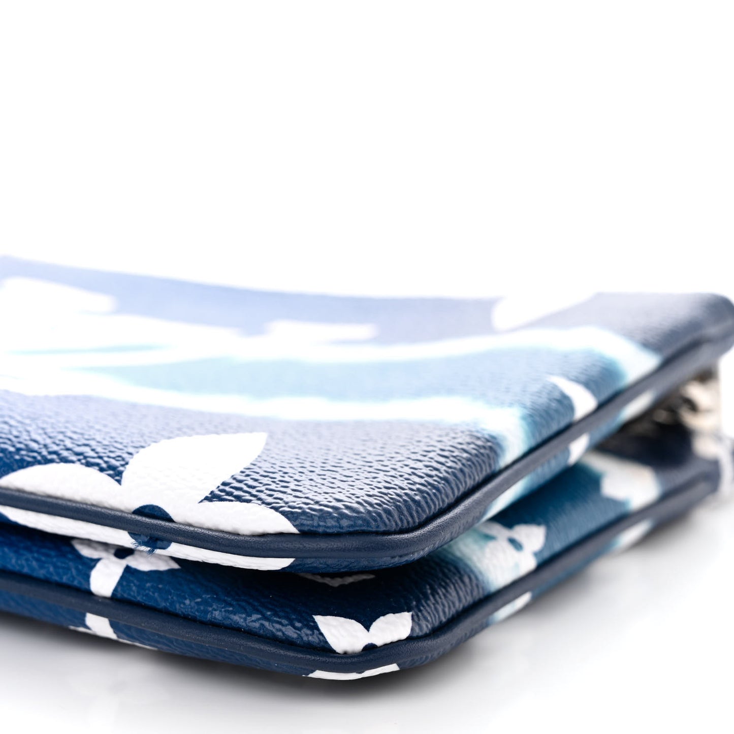 Monogram Giant Escale Double Zip Pochette Blue