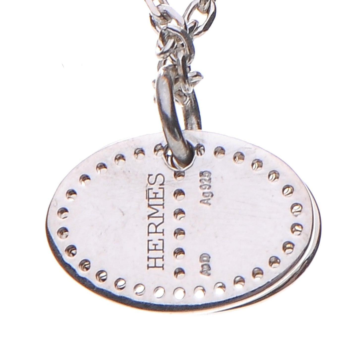 Sterling Silver Eclipse Pendant Necklace