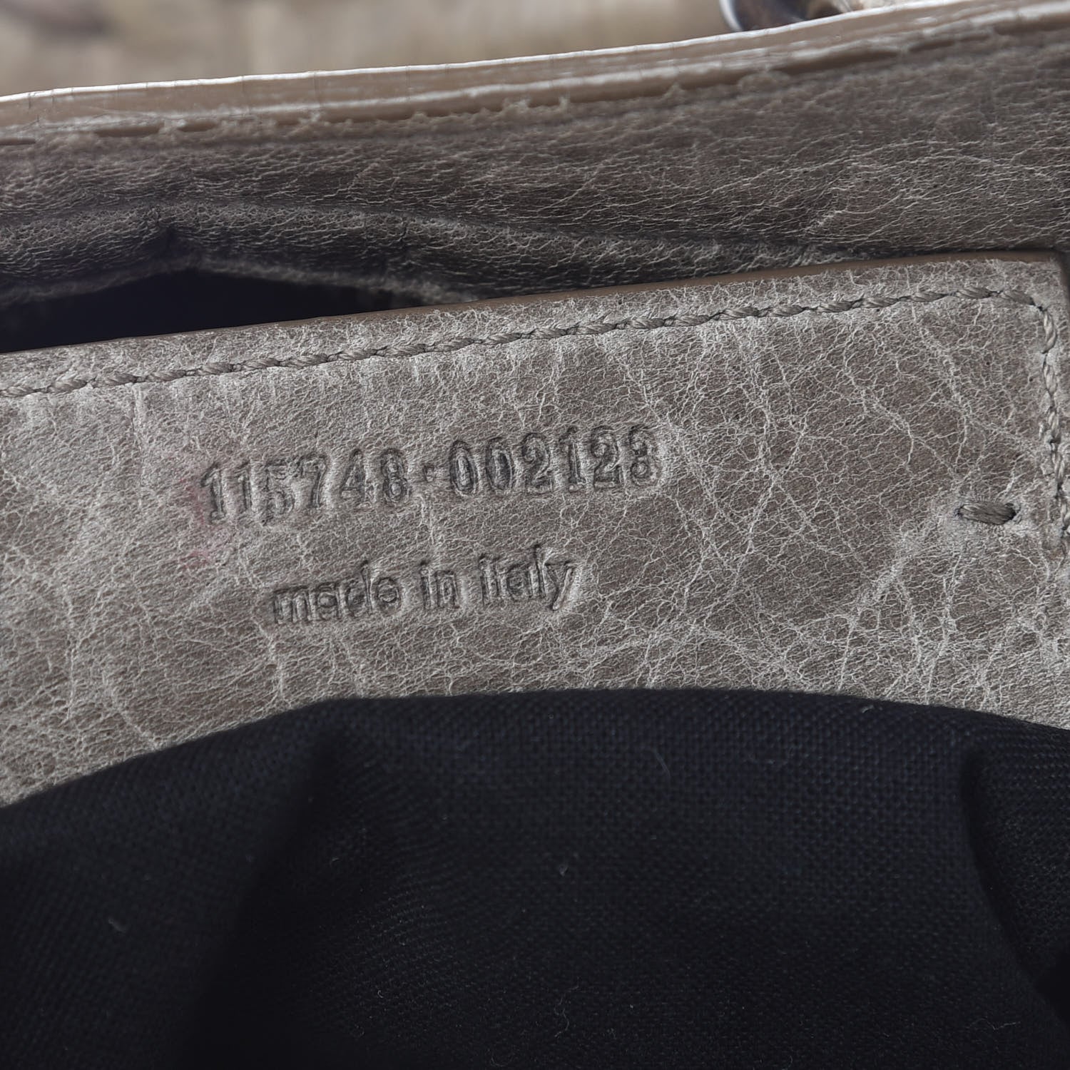 Balenciaga Agneau Classic Hardware City Galet 7 of 15