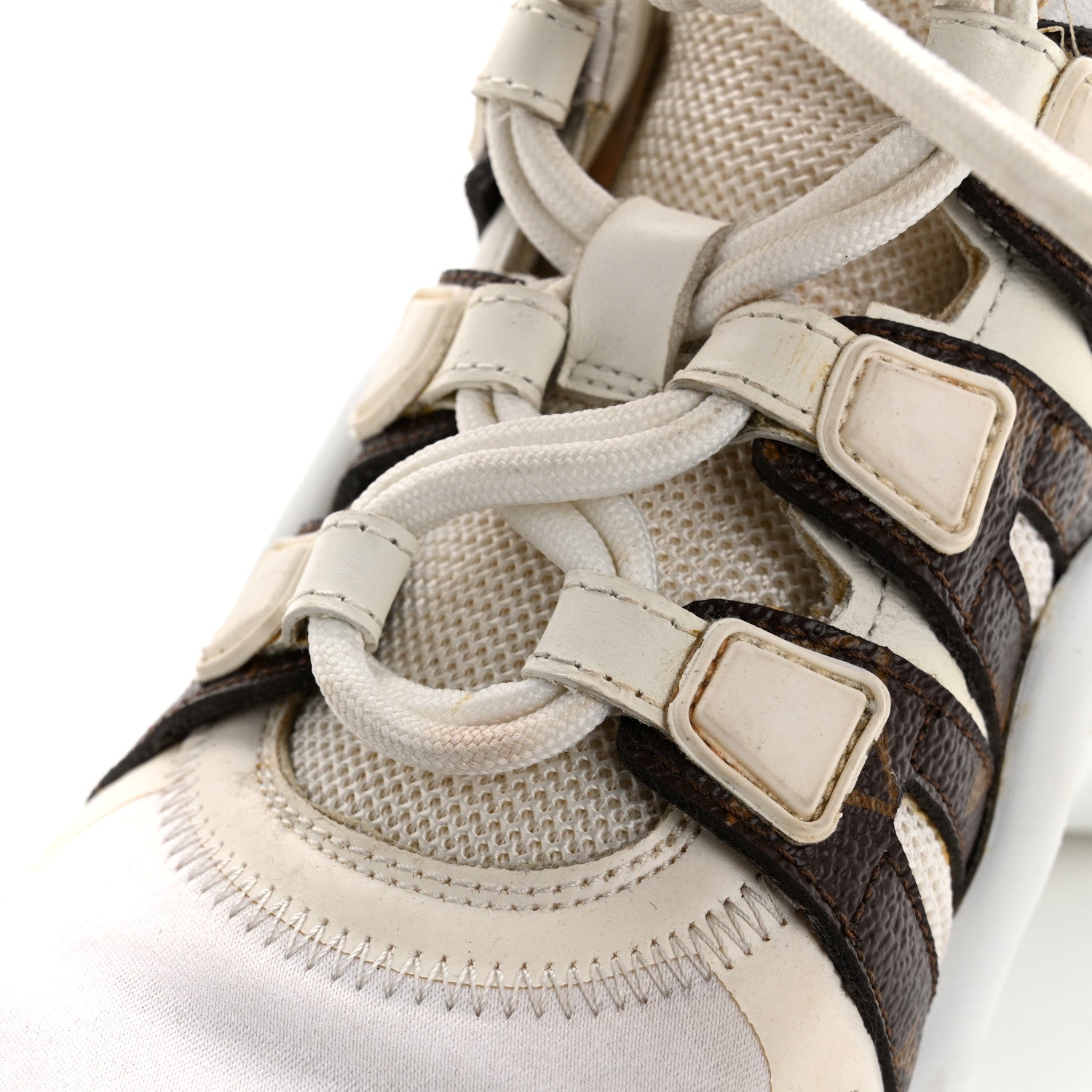 Louis Vuitton Patent Monogram LV Archlight Sneakers 37 White 13 of 15