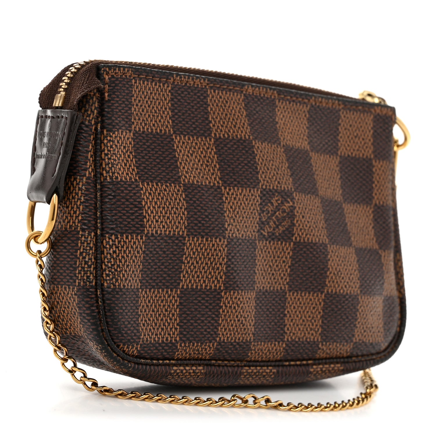 Louis Vuitton Damier Ebene Mini Pochette Accessories 3 of 7