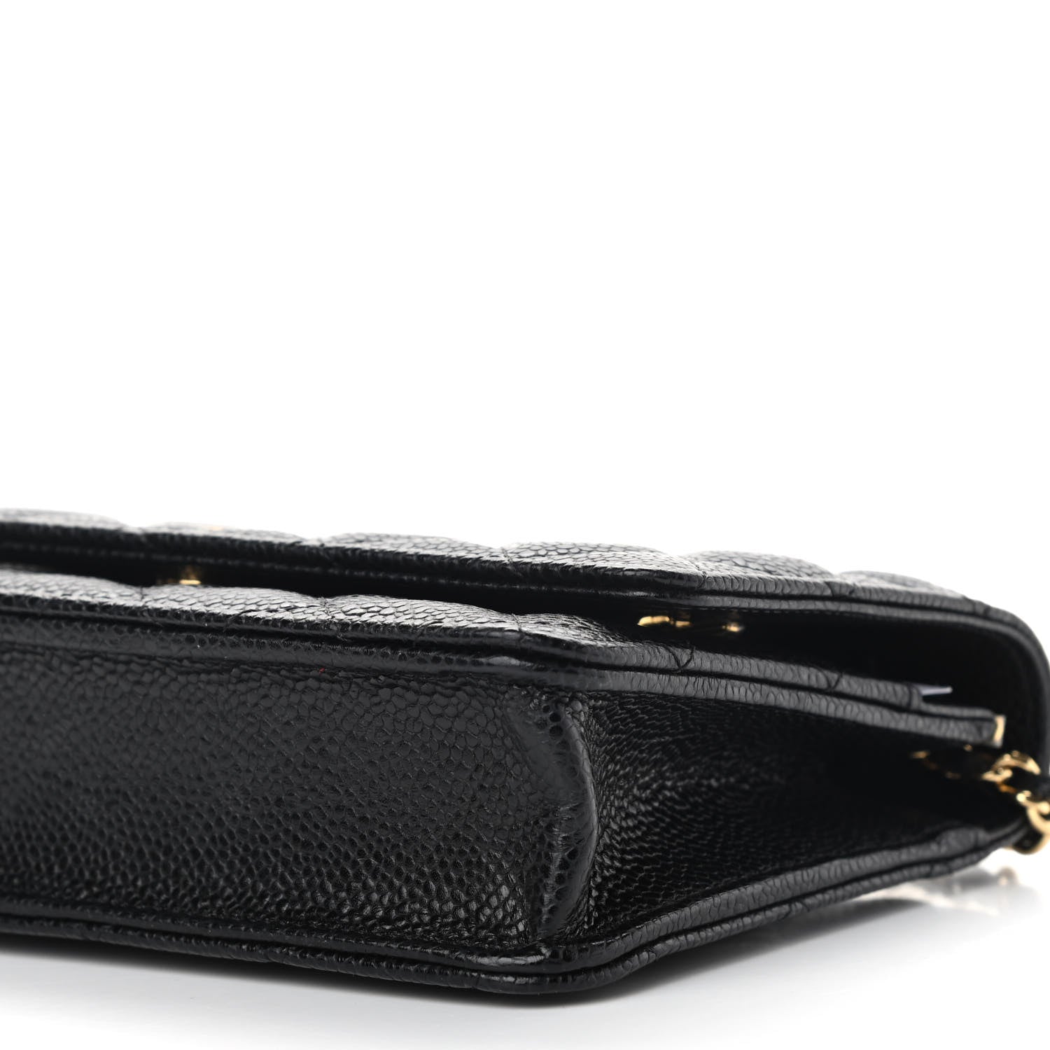 Chanel Caviar Quilted Wallet On Chain WOC Black 11 of 12