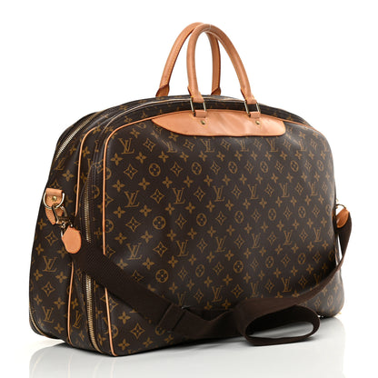 Louis Vuitton Monogram Alize 2 Compartment Luggage Travel Bag 3 of 19