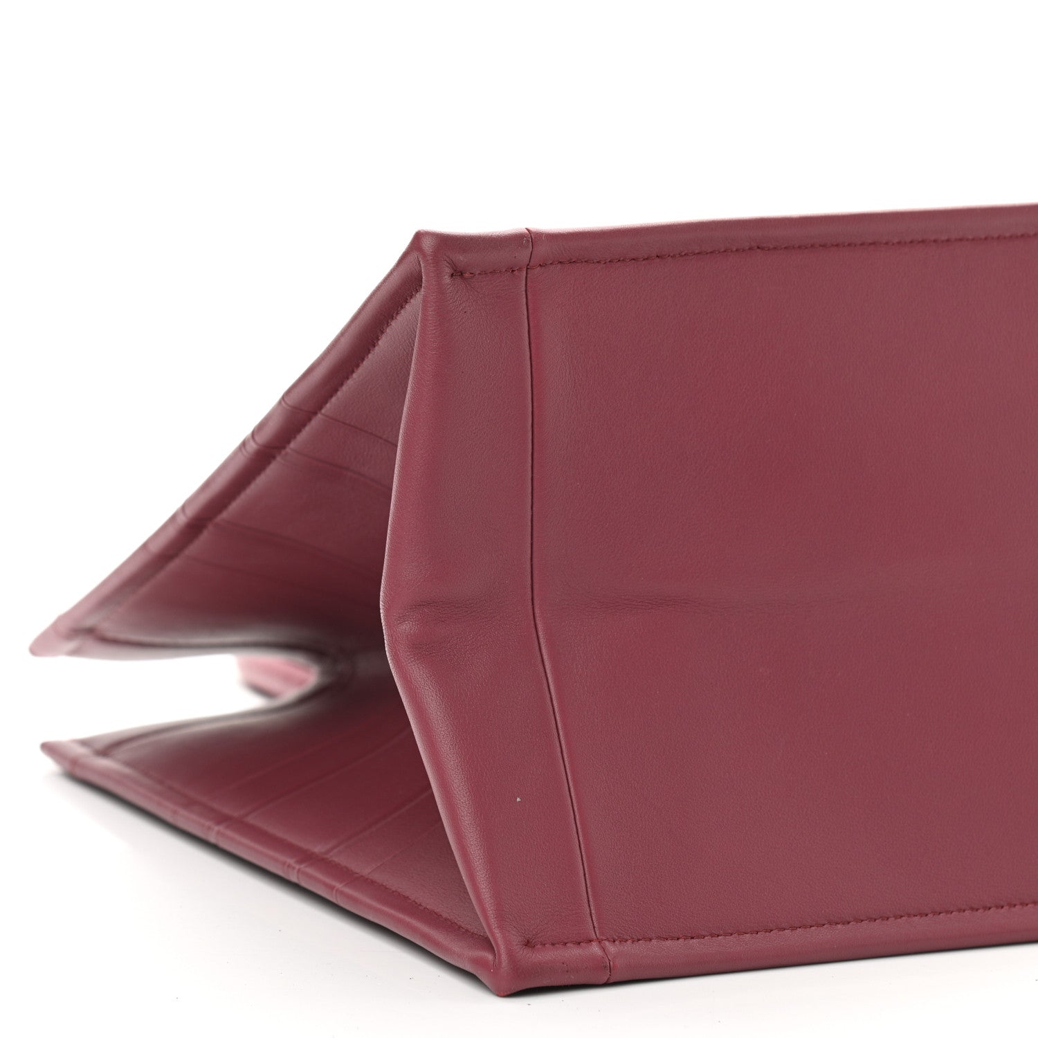 Christian Dior Calfskin Embossed Medium Book Tote Red 5 of 10