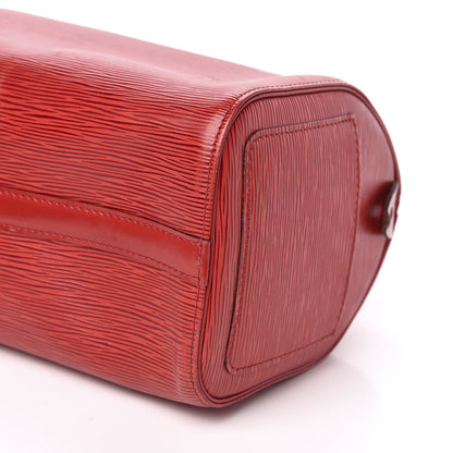 Louis Vuitton Epi Speedy 25 Rouge 9 of 10