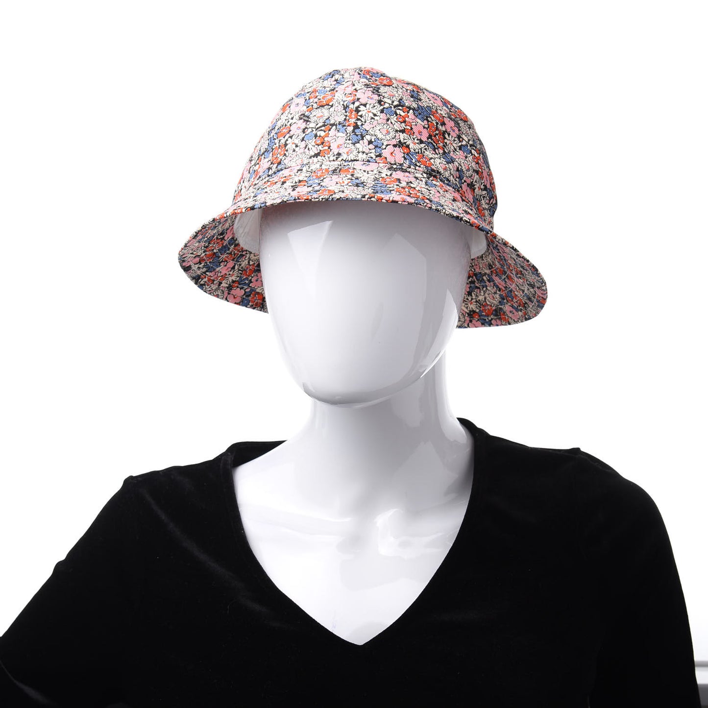 X LIBERTY OF LONDON Canvas Floral New Serge Bucket Hat L 59