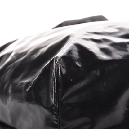 Chanel Vinyl XL Coco Cabas Black 17 of 18
