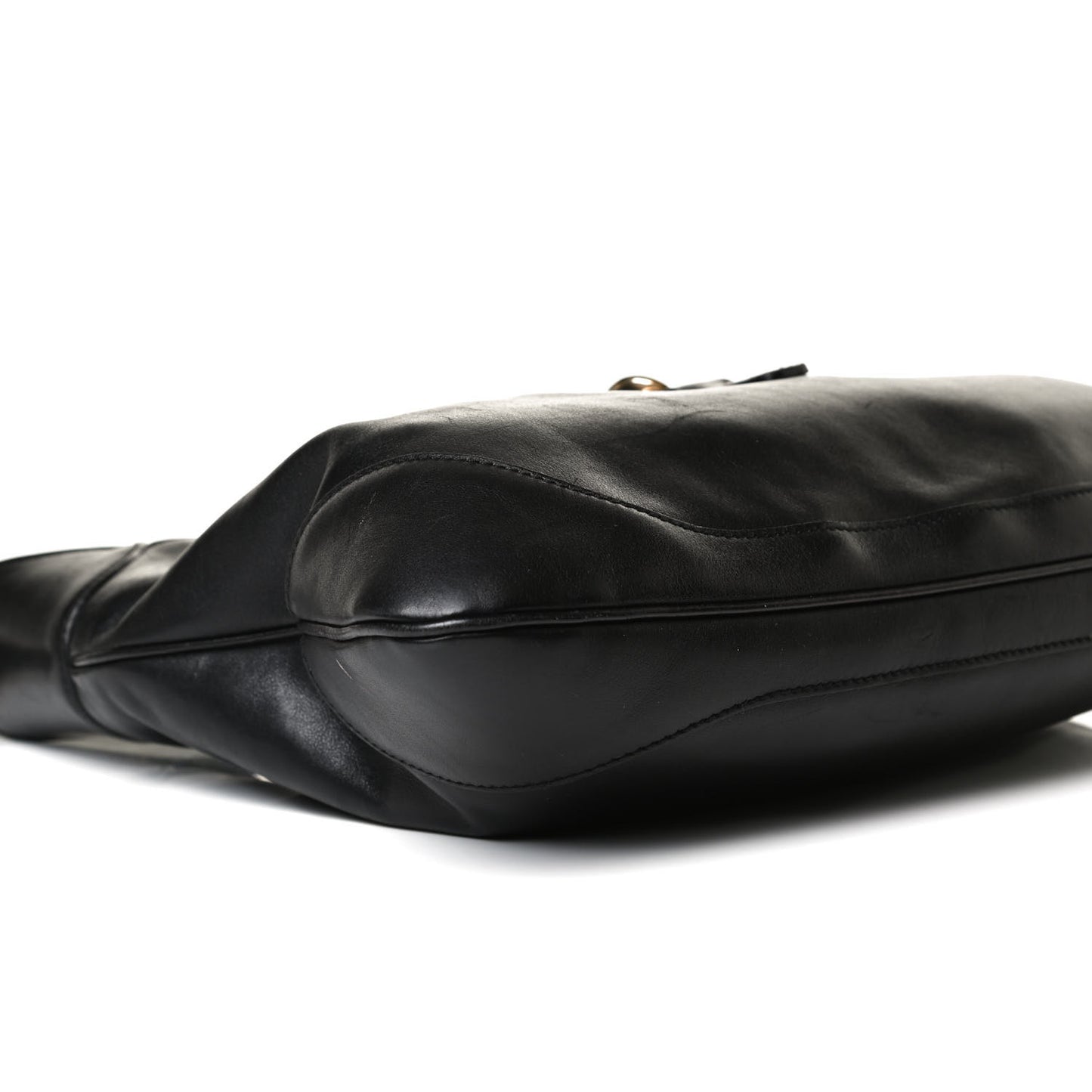 Calfskin Medium Jackie O Bouvier Hobo Black