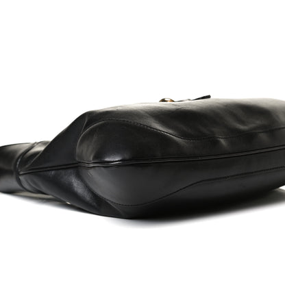 Gucci Calfskin Medium Jackie O Bouvier Hobo Black 9 of 12