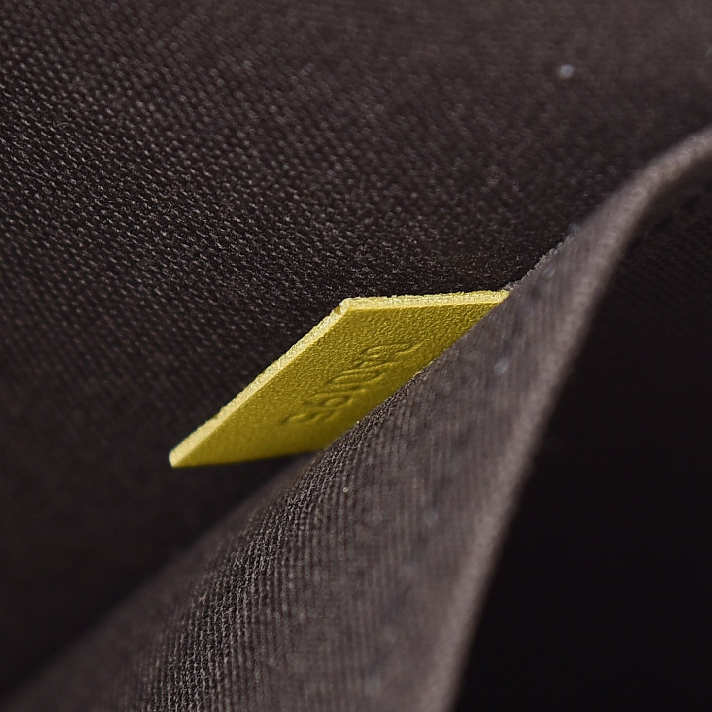 Damier Infini Porte-Documents Vert Acide