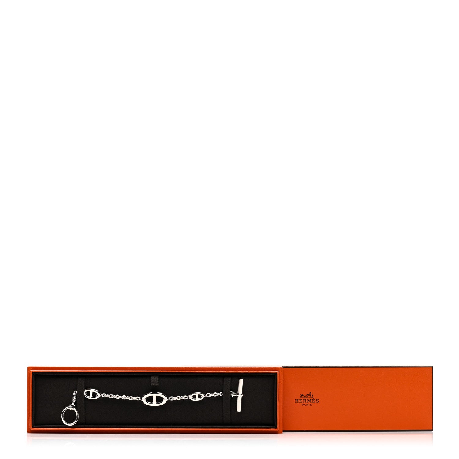Hermes Sterling Silver Farandole Bracelet ST 4 of 4