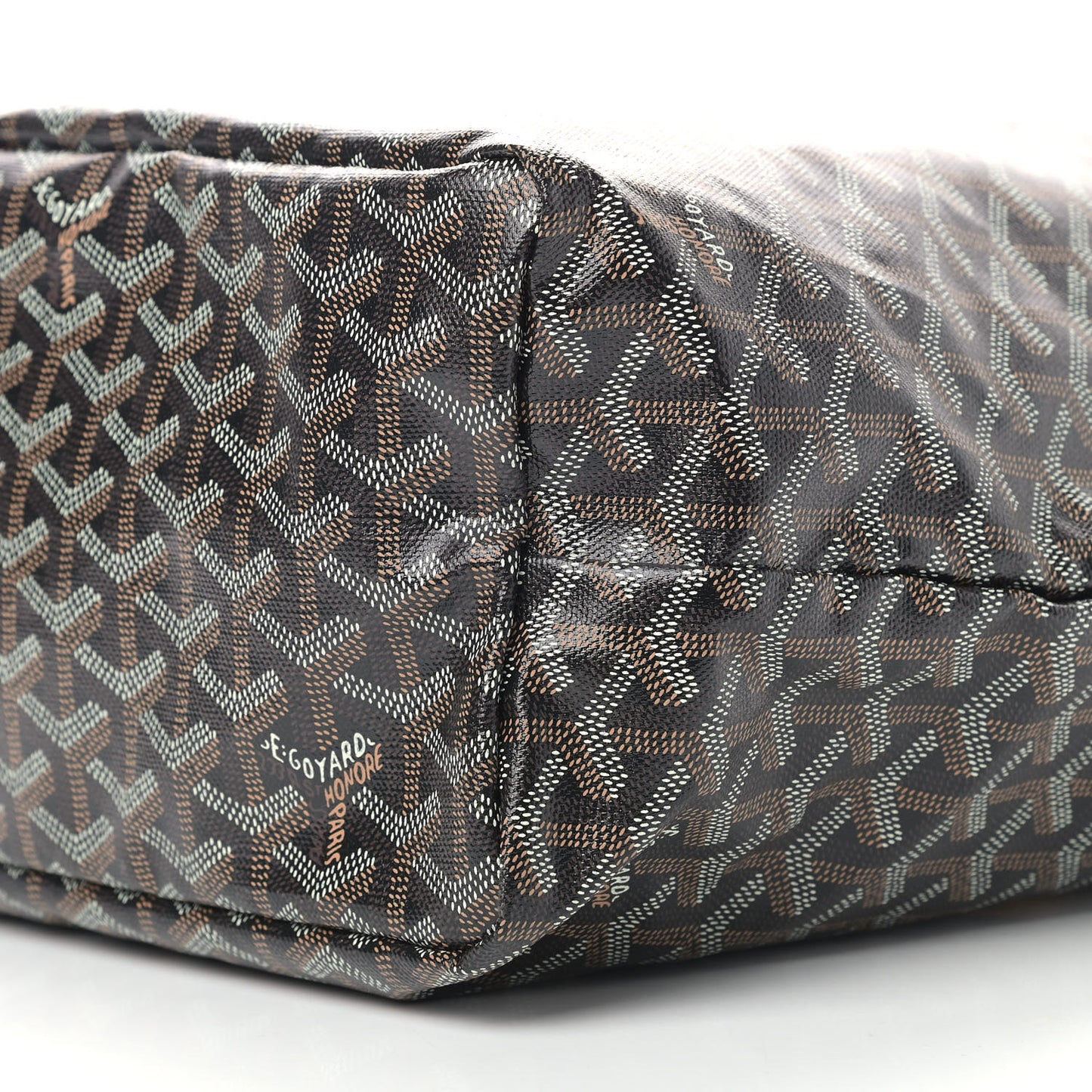 Goyardine Saint Louis PM Black Gold