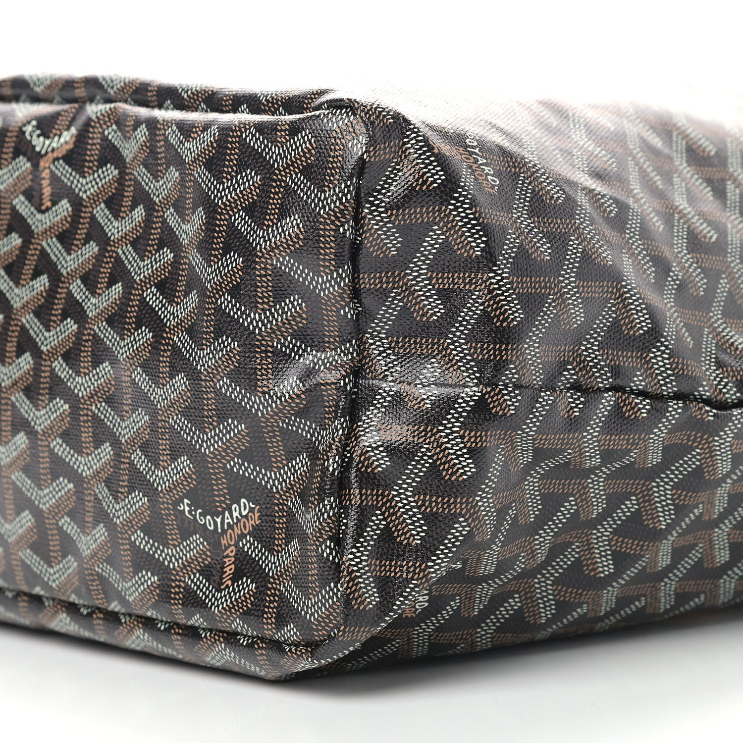 Goyard Goyardine Saint Louis PM Black Gold 5 of 5