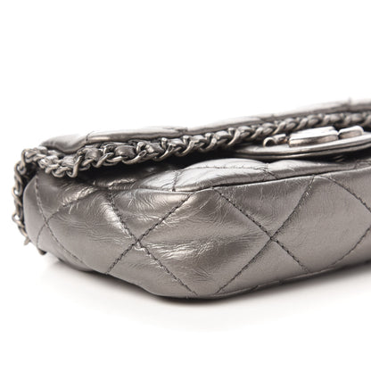 Chanel Calfskin Mini Chain Me Flap Dark Grey 7 of 11