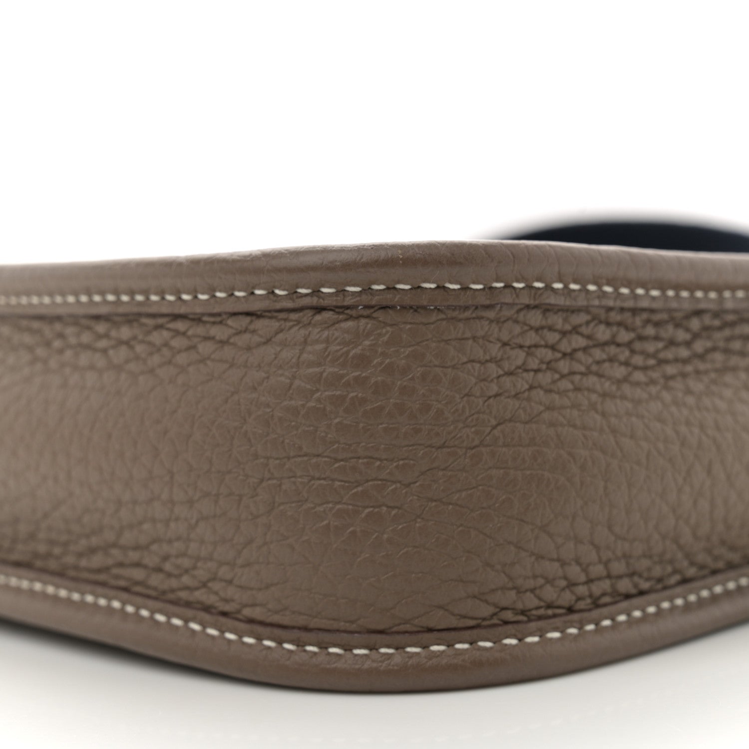 Hermes Taurillon Clemence Amazone Evelyne TPM Etoupe Bleu Indigo 10 of 12