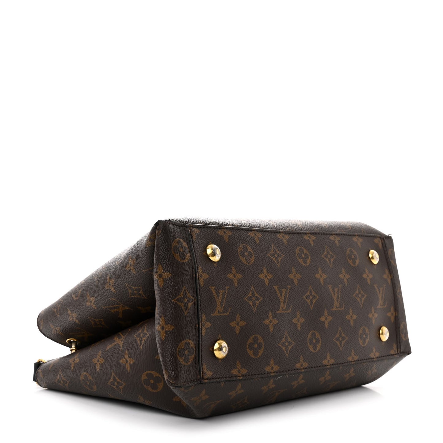 Monogram Flower Tote Black