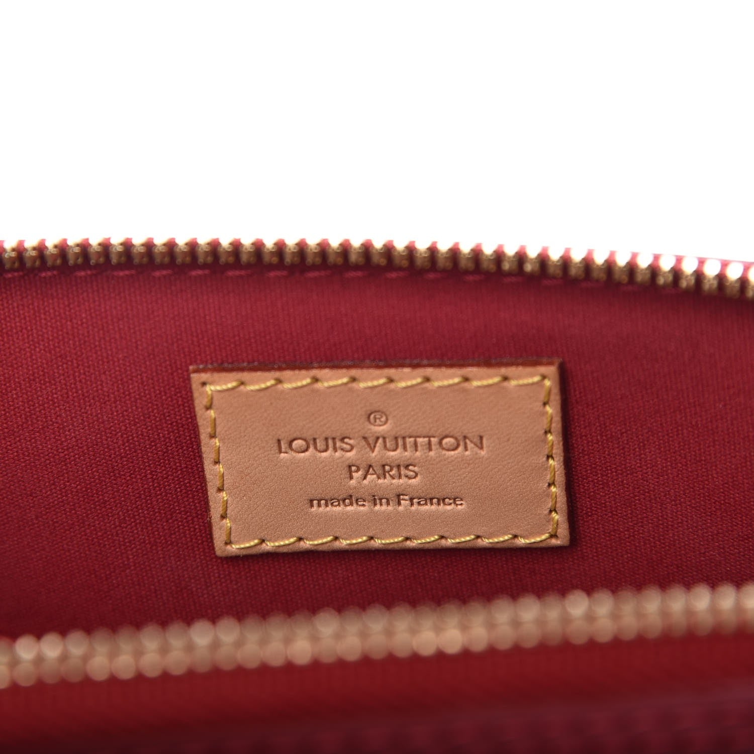 Louis Vuitton Vernis Alma BB Pomme D'Amour 7 of 7