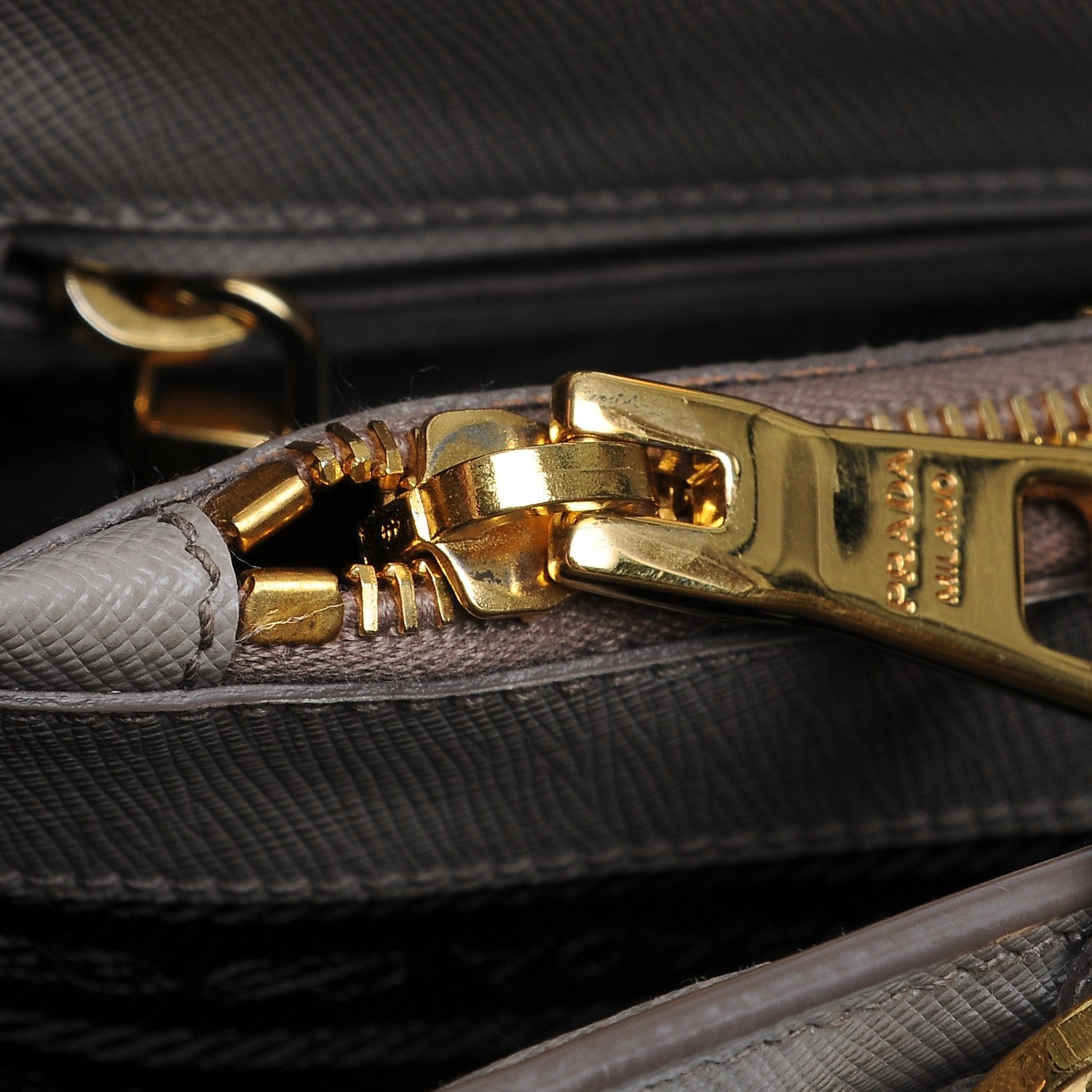 Prada Saffiano Lux Medium Tote Argilla 16 of 17