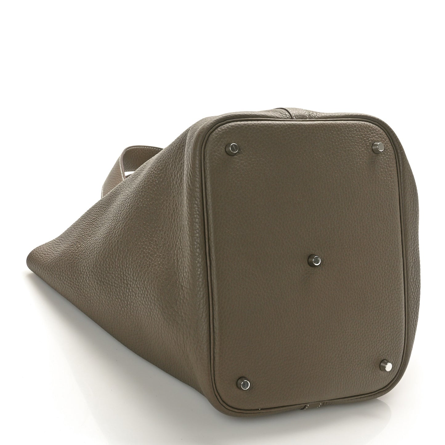 Taurillon Clemence Picotin Lock 26 GM Etoupe
