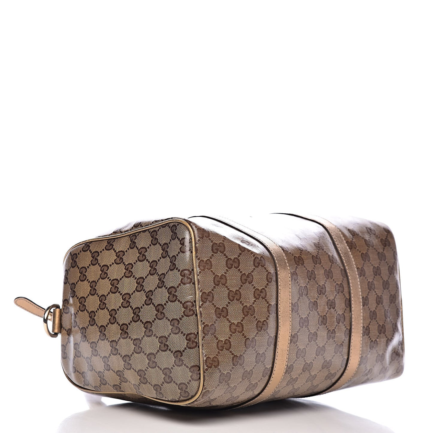 Crystal Monogram Medium Joy Boston Gold