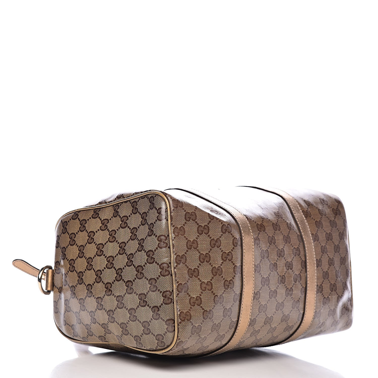 Gucci Crystal Monogram Medium Joy Boston Gold 4 of 15