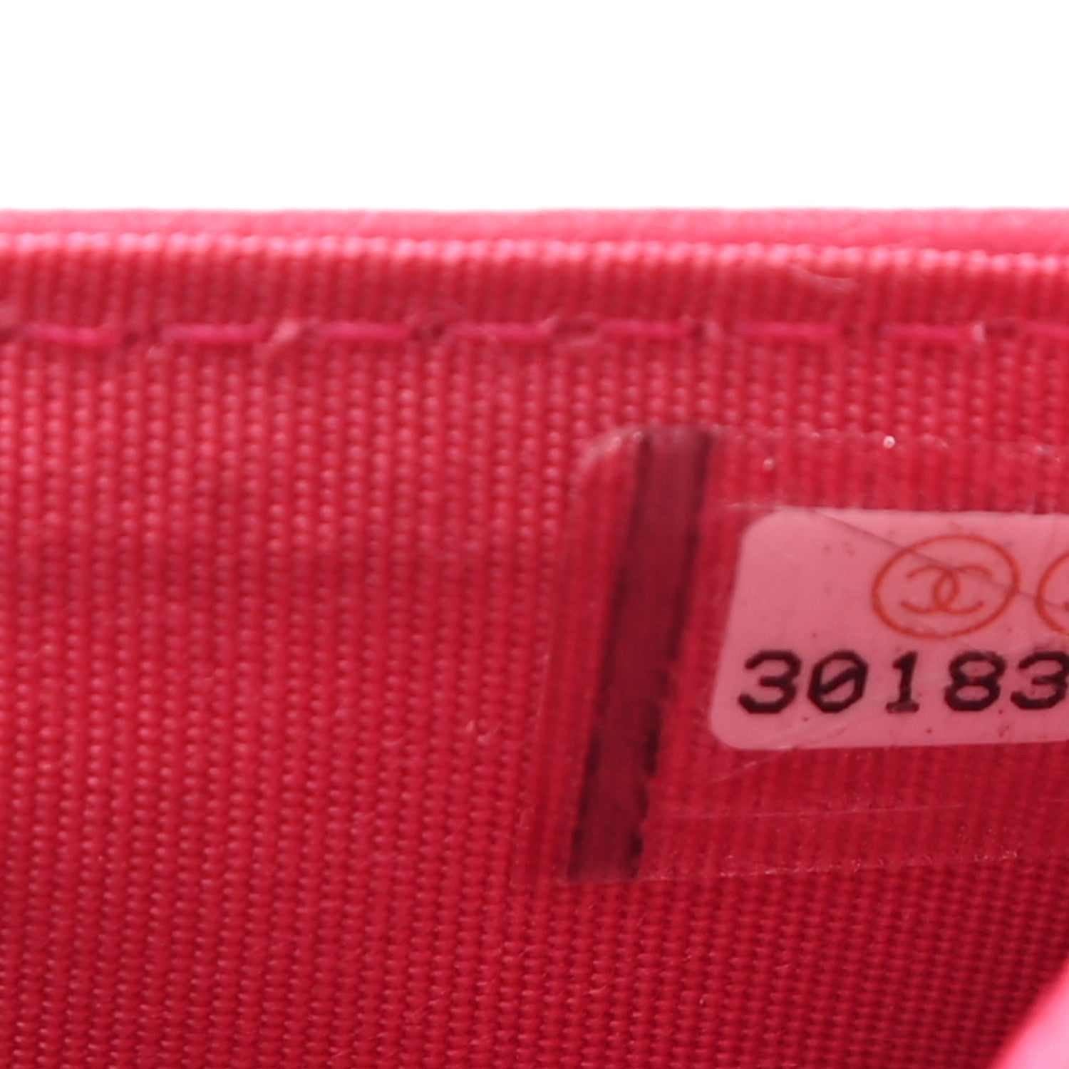 Chanel Shiny Goatskin Quilted Chanel 19 Flap Wallet Dark Pink 8 of 9