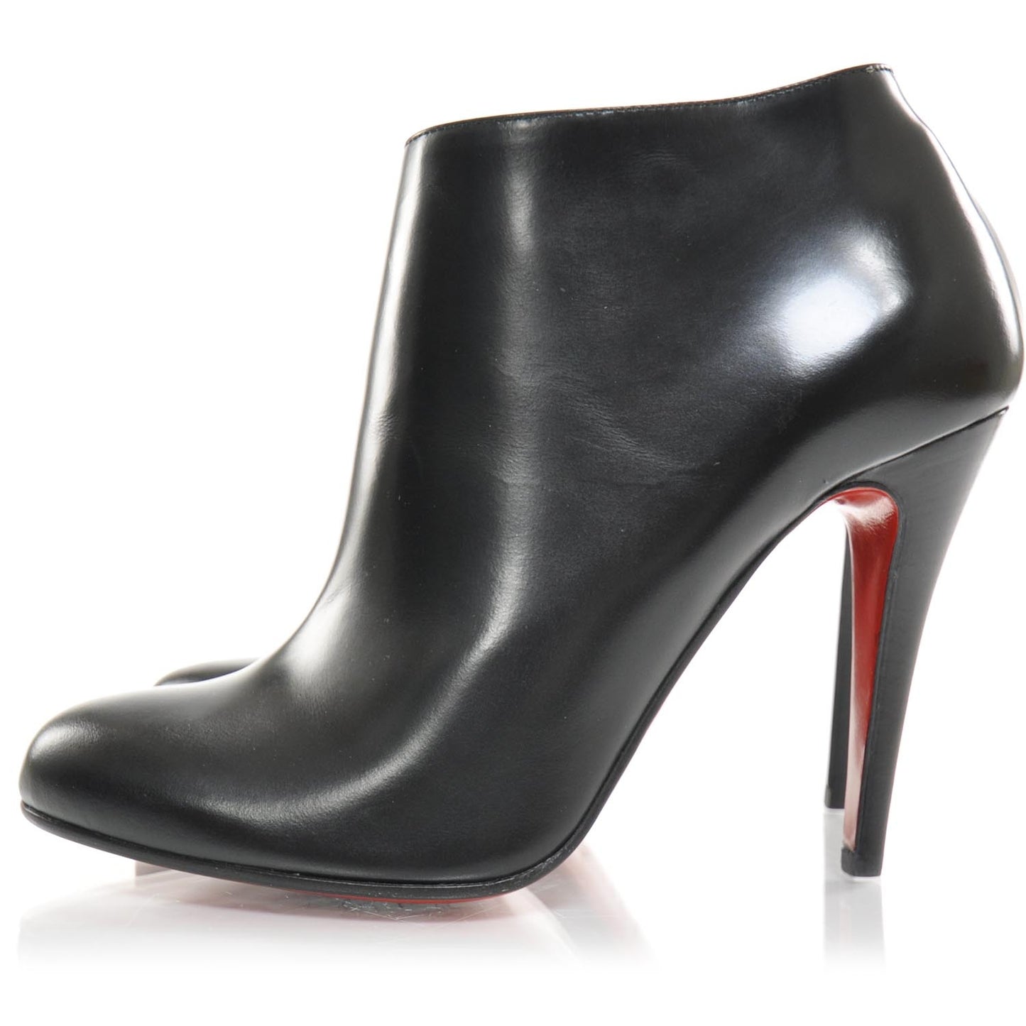Leather Belle 100 Ankle Boots 37.5 Black
