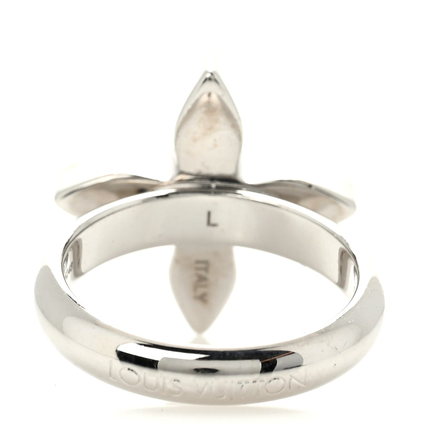 Metal Crystal Love Letters Timeless Ring L 56 7.5