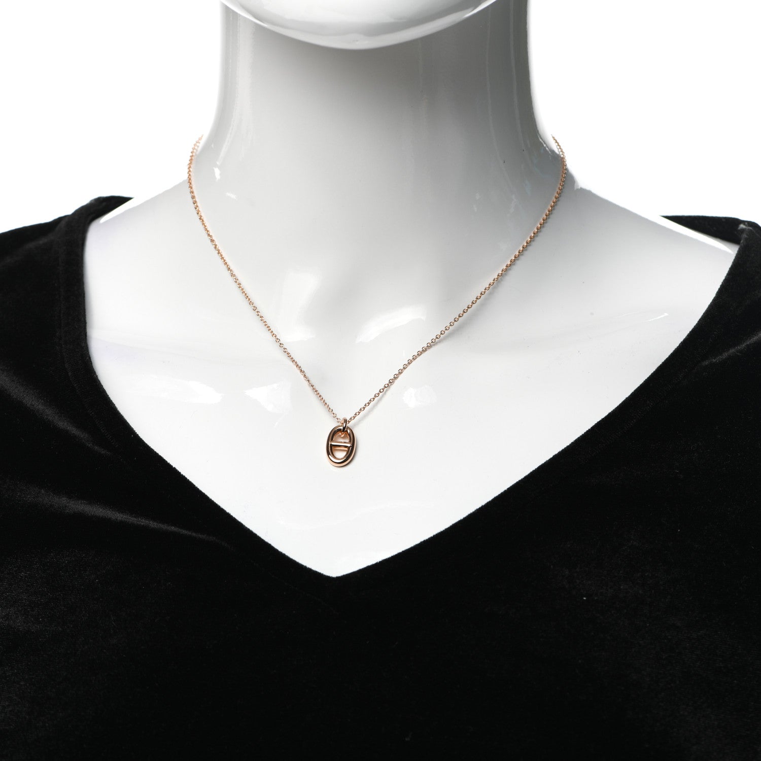 Hermes 18K Rose Gold PM Farandole Pendant Necklace 2 of 6