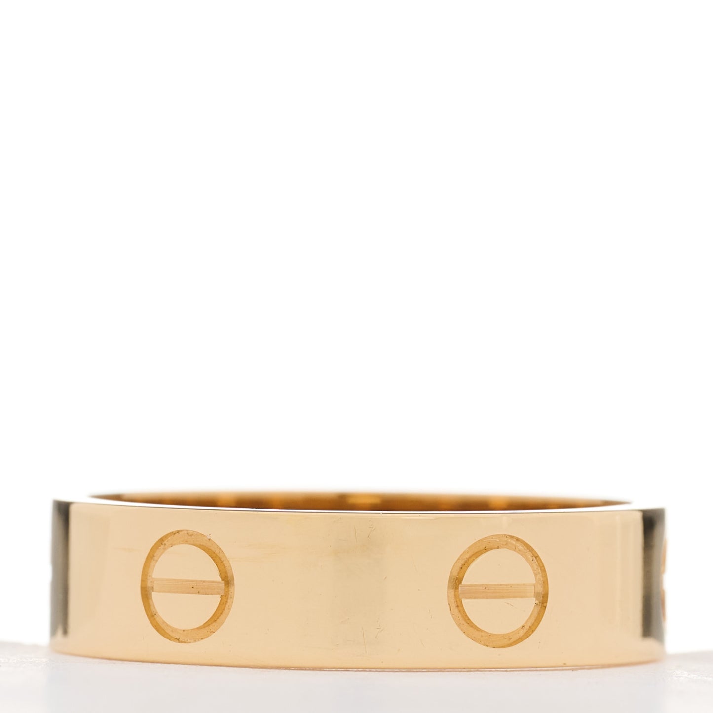 18K Yellow Gold 5.5mm LOVE Ring 61 9.5