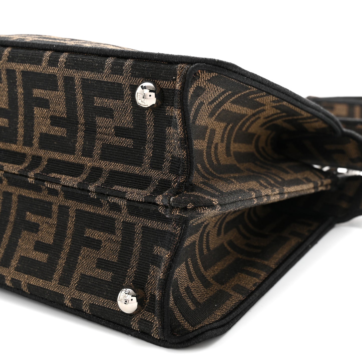 X FRGMT X POKEMON Fabric Jacquard FF 1974 Pokemon Inlay Peekaboo I See U Petite Satchel Tobacco Moro Giallo
