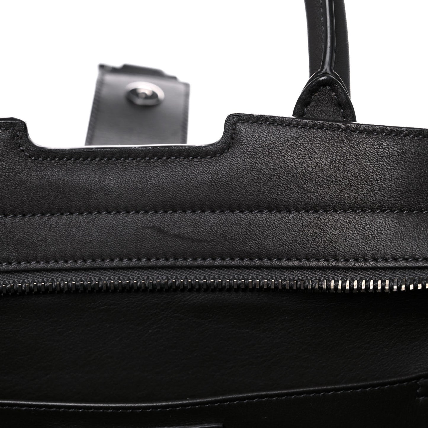 Calfskin Crocodile Embossed Small Monogram Downtown Cabas Earth