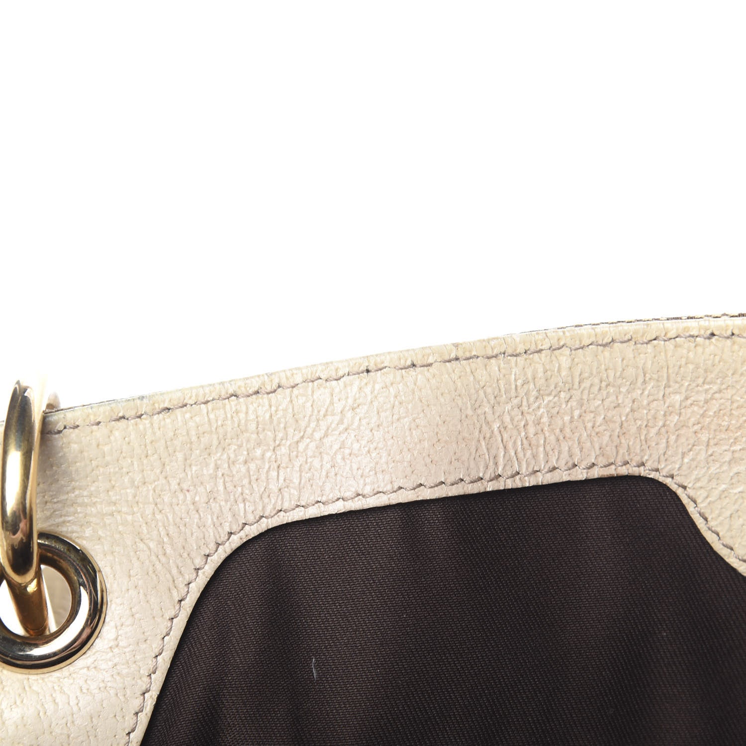 Gucci Monogram Medium Eclipse Shoulder Bag Off White 9 of 15