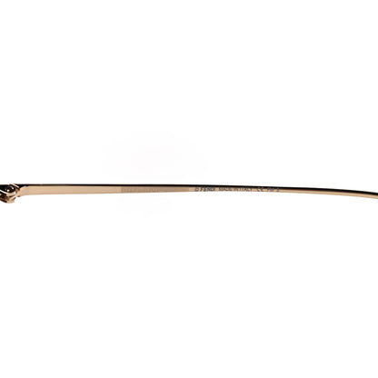 Fendi Metal FF Family Aviator Sunglasses FF0407/G/S Gold Brown 5 of 7