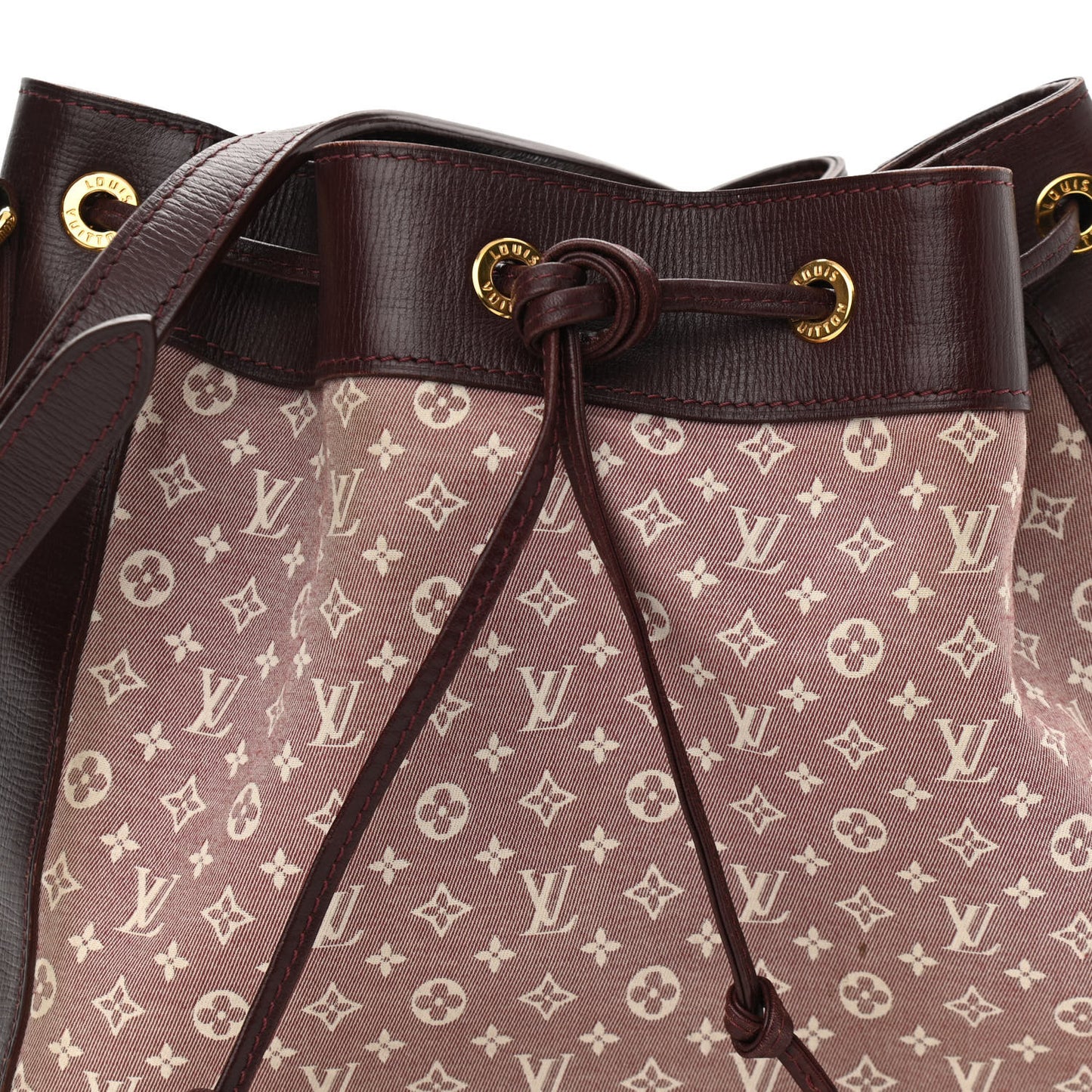 Mini Lin Monogram Noelie Cherry