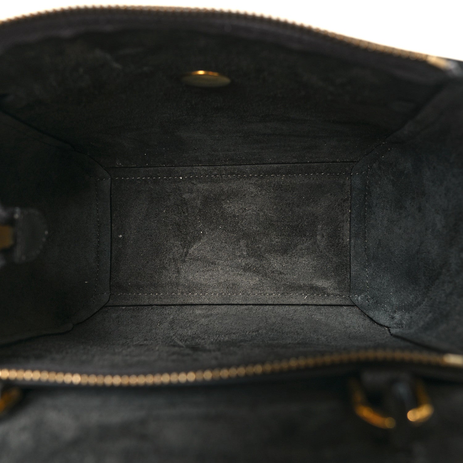 Celine Grained Calfskin Nano Belt Bag Grey 5 of 10