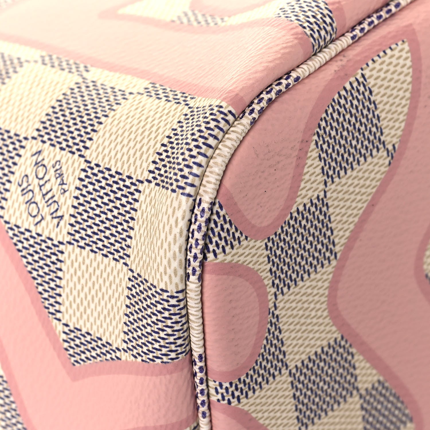 Louis Vuitton Damier Azur Tahitienne Neverfull MM 5 of 14