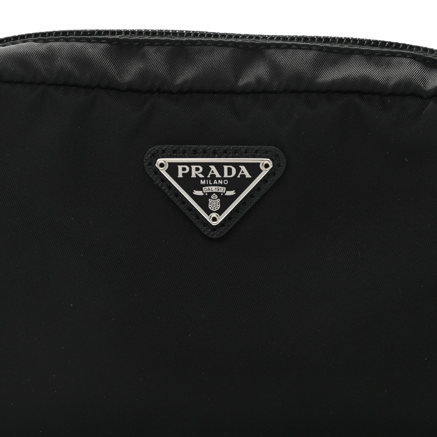 Tessuto Nylon Clutch Wristlet Black